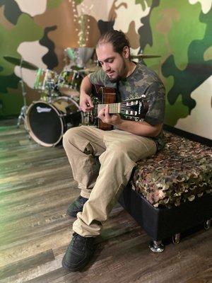 "Camo Lounge" our Live Video Performance Platform  Located inside of our facility here at Digital Lab!