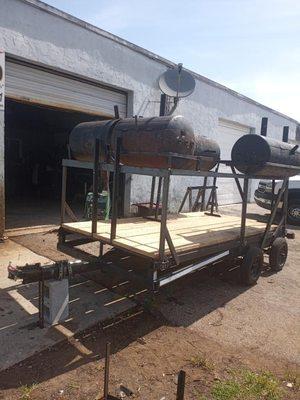 BBQ Oven Trailer