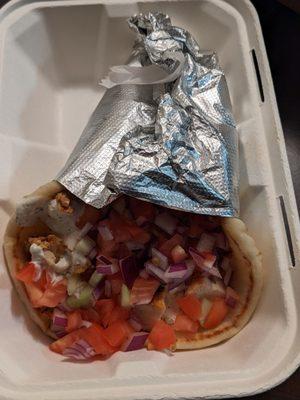 Chicken gyro