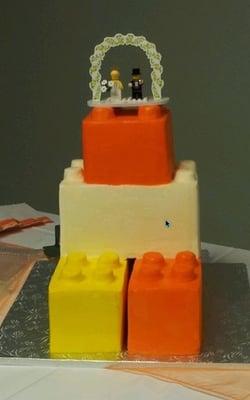 Lego Wedding Cake