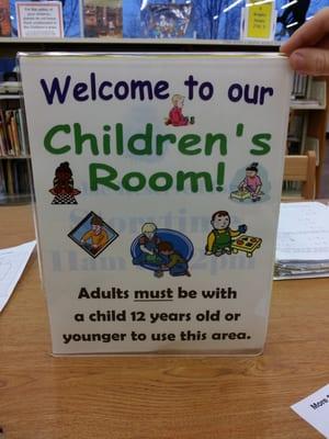 Children's Room!  Lots of books and space to play and learn!