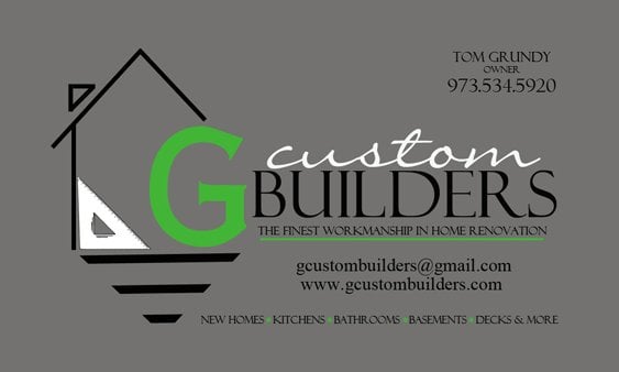 G Custom Builders logo