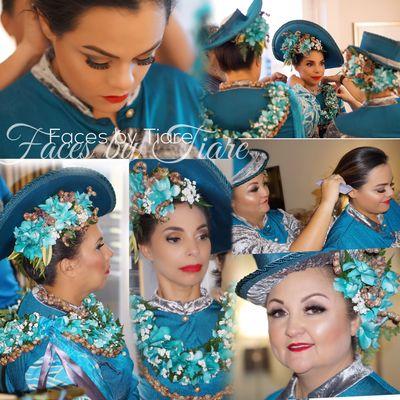 Beautiful Makeup by Tiare "Pa'u riders event".