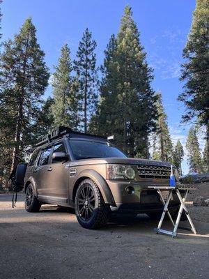 Dinky Creek Campground in California.