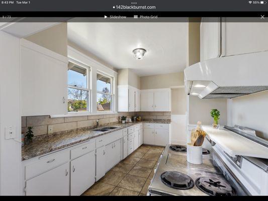 Kitchen windows over the sink