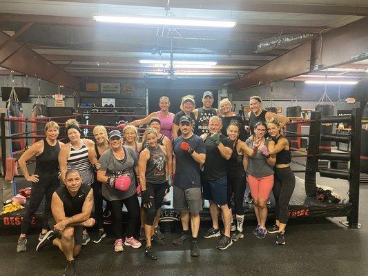 Just a great group of people training at Jacos