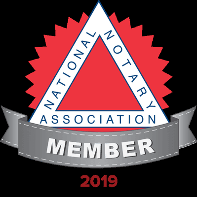 The Notary NNA 2019 Association Membership Logo.