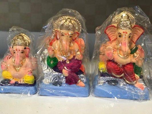 Eco Friendly Clay Ganesh Statues