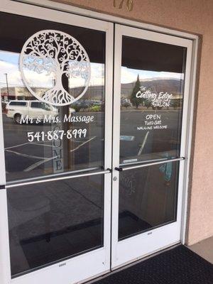 Mr. & Mrs. Massage have joined us! $60 for 60 minutes or $80 for 90 minutes. Couples massage as well!