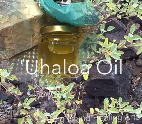 Now offering lomilomi using handmade oil which combines organic 'uhaloa from the Big Island with organic coconut oil.