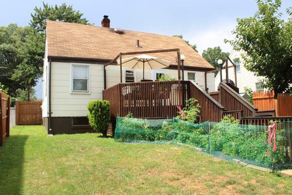 108 KIMBALL STREET - BACKYARD DECK