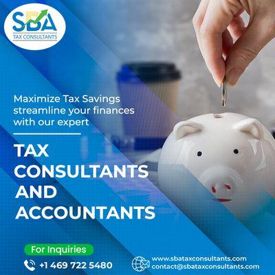 "Navigating Your Tax Needs with Precision and Care - Trust SBA Tax Consultants, Your Expert Partners in Financial Success!"