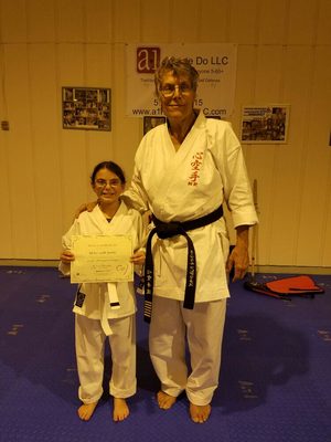 9th Kyu Adv White Belt Promotion