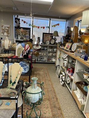 Treasures Thrift Store which helps fund the Help & Hope Center community services