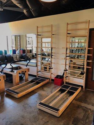 One of the few Pilates Studios to offer CoreAlign Training. Functional movement + strength and aerobic training!