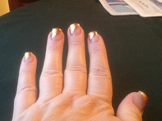 I love my nails! Thank you Kim, I WILL be back!