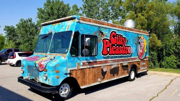 Guilty Pleasures food truck wrap