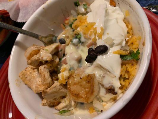 Burrito bowl