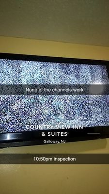 TV didn't work