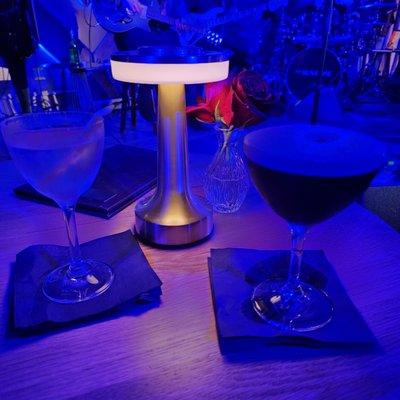 After-dinner drinks ( Vesper Martini & Espresso Martini :)