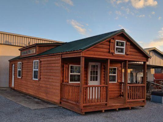 Log Cabin with dormers