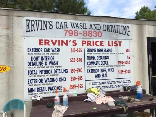 Ervin's Carwash