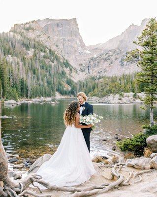 Love this dress, this view, and this man so much