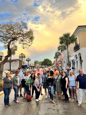 Perfect weather on Las Olas Blvd. after a rainy start...