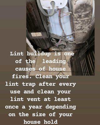 We offer Dryer Vent Cleaning Services