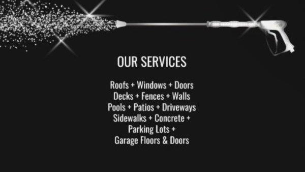 Our Services That  Me And My Team Do