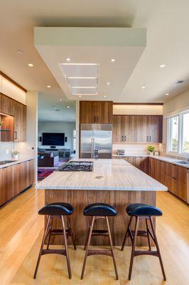 Modern kitchen design project.