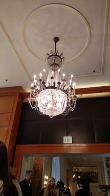 They pack my chandelier.