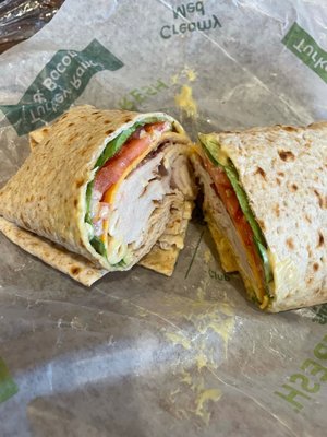 My Turkey wrap