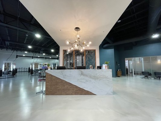 The modern, luxurious decor at K Charles Ventura Plaza will give you the best salon experience in San Antonio!