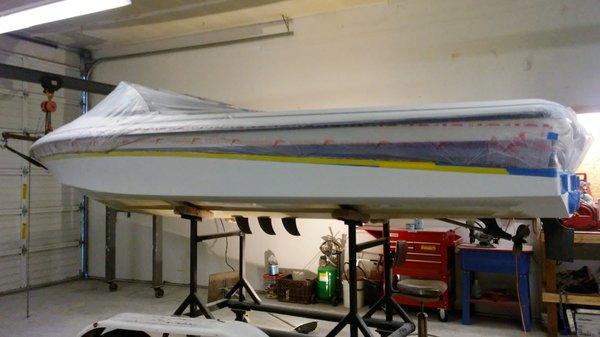 Complete Hull Repair and Paint