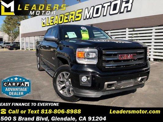 2014 GMC Sierra 1500 4x4 Z71 www.leadersmotor.com more trucks please view our inventory