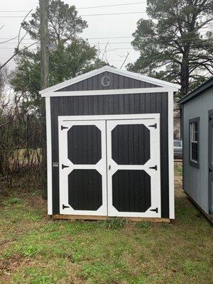 We have smaller units for back yard storage.