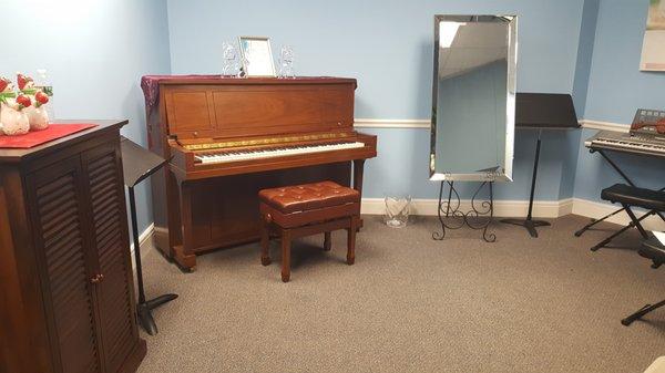 Our Steinway Studio.