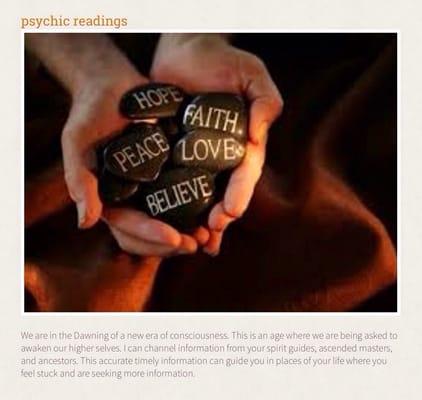 Psychic Energy Readings