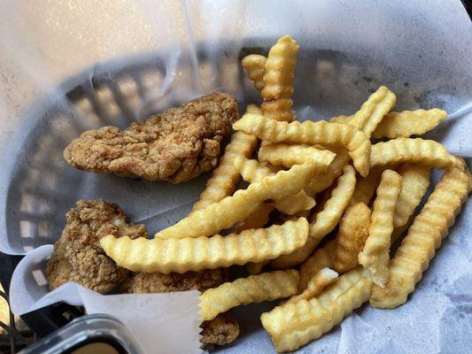 Kid's Chicken Strips and Fries