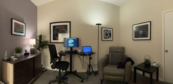 Neurofeedback room