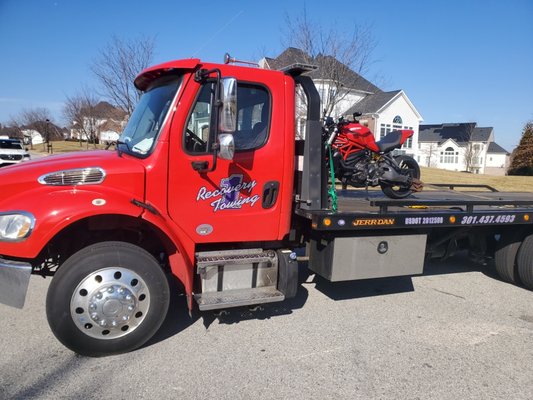 In need of Motorcycle Transport in Bowie Md