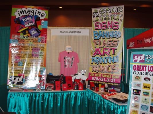 Our booth from the 2011 ASU Supplier Show