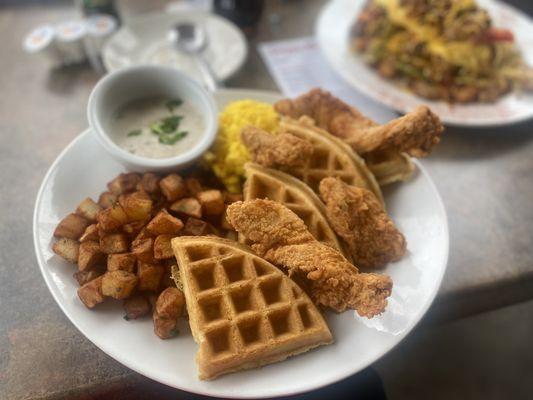 Fried Chicken and Waffles