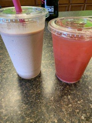 Shake and tea combo--great value and great for you!