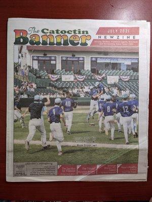 A recent issue of the The Catoctin Banner