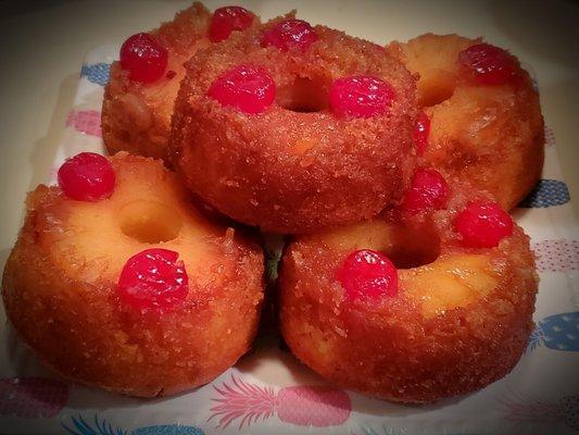 11-25-20: Celebrating Thanksgiving early with Homemade Pineapple Upside Down Cakes with my Walmart Loot