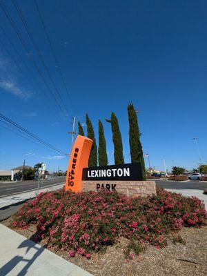 Streetside sign