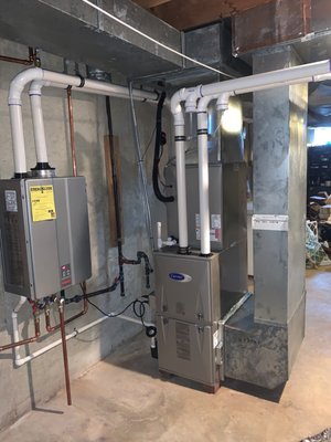 High Efficient Furnace, AC, & Tankless Water Heater