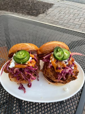 Crispy Chicken Sliders